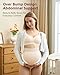 Momcozy Women's Maternity High Waist Underwear Pregnancy Soft Seamless Maternity Underwear Over Bump 3 Pack