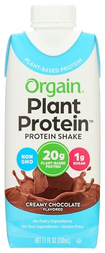 Image of ORGAIN Creamy Chocolate Plant Based Protein Shake, 11 FZ