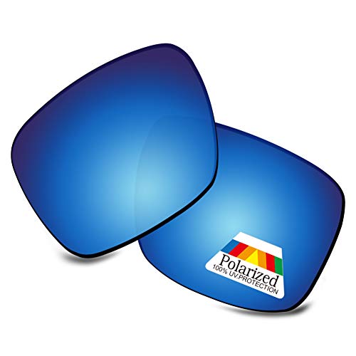 Image of Bwake Replacement Lenses for Oakley Double Edge Sunglasses OO9380 POLARIZED - Easy to Install | Anti Scratch