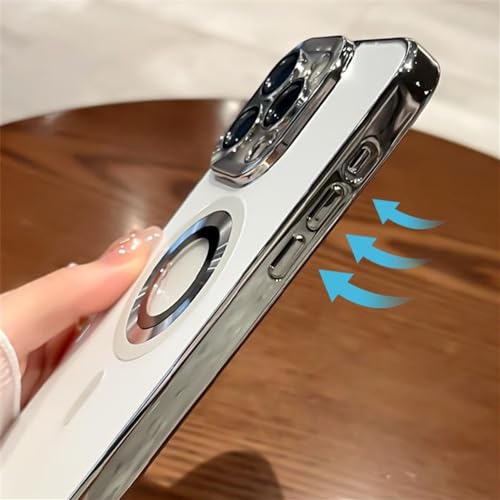 Étui magnétique antichoc pour iPhone 12 Pro Max silicone - 5