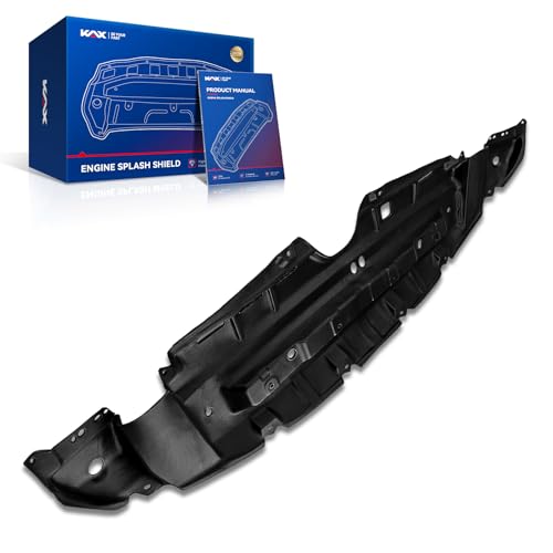 Image of KAX Engine Splash Shield TO1228174 Front Lower Under Cover Compatible with 2011-2018 2020 Toyota Sienna Base, 2011-2020 Sienna LE /Limited /XLE, 2013-2020 Sienna L 1PCS