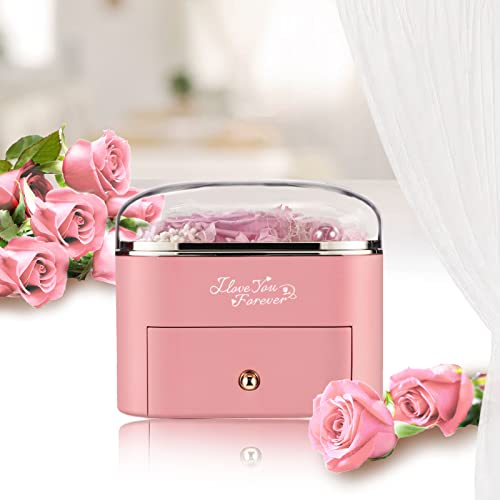 Eleshow Mothers Day Gifts, Preserved Flowers Real Pink Rose Gifts For Mom Grandma Wife Girlfreind On Mothers Day Valentines Day Christmas Anniversary Birthday Gifts For Women I Love You Gifts For Her #TOP3