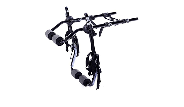 Amazon Co Jp サイクルキャリア ハッチバックに適した車のリアマウントマウンテンバイクフレーム高炭素鋼自転車ラック 2台の自転車を吊るすことができます 黒 A 車 バイク