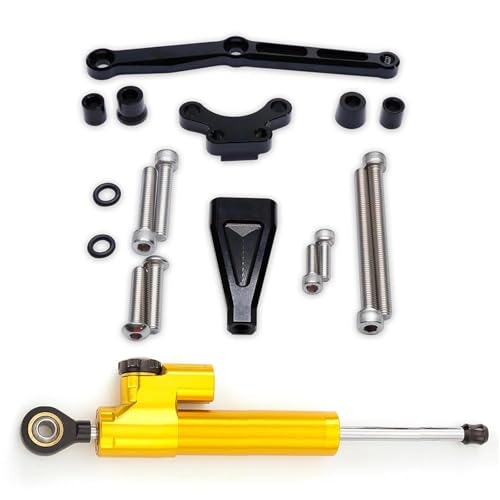 Stabilisateur de moto CB650R 2018-2023 en aluminium CNC kit d'amortisseur de direction Couleur 4