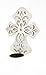 Teton Home WD-109 Candle Holder, White
