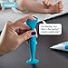 Snappi Baby Ergo Brush Diaper Cream Applicator for a Baby Bum | Medical-Grade Silicone Diaper Rash Cream Bottom Brush Keeps Hands/Fingernails Clean (Cardinal Red)