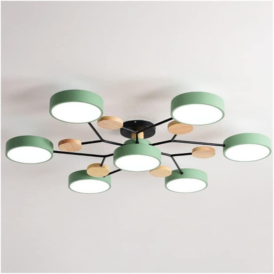 Circular Acrylic Led Ceiling Light Nordic Modern Semi Flush Mount Ceiling Lamp Close to Ceiling Light Fixtures for Living Room Dining Room Bedroom Hallway Kitchen(White,7 - Lights)/White/4 Lights