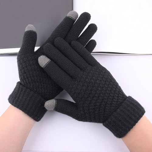 Luva Térmica de Inverno Touch Screen – Forrada, Quentinha, Antivento – Ideal para Celular, Tablet e