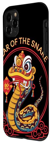 Year of The Snake 蛇 Zodiaque Chinois Art Oriental Astrologie Coque pour iPhone 11 Pro – vue 2