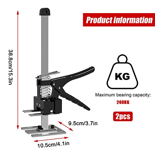 Manual Lifting Tool, Stainless Steel Labor Saving Arm Viking Arm Hand Tool,  Jack Tile Multifunctional Plaster Sheet Repair Hand Tool For French Door