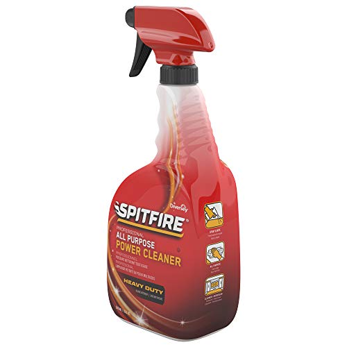 Diversey CBD540038 Spitfire Professional All Purpose Power, 32 Ounce Capped Spray Bottle (4 Pack)