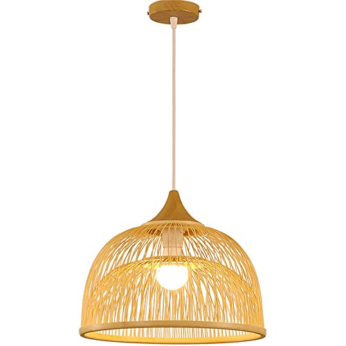 Suspension en rotin lanterne chinoise pour illuminer une chambre cosy