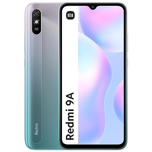 Xiaomi Redmi 9A Smartphone, 6.2", Dual SIM, 32GB, 2GB RAM - Glacial Blue