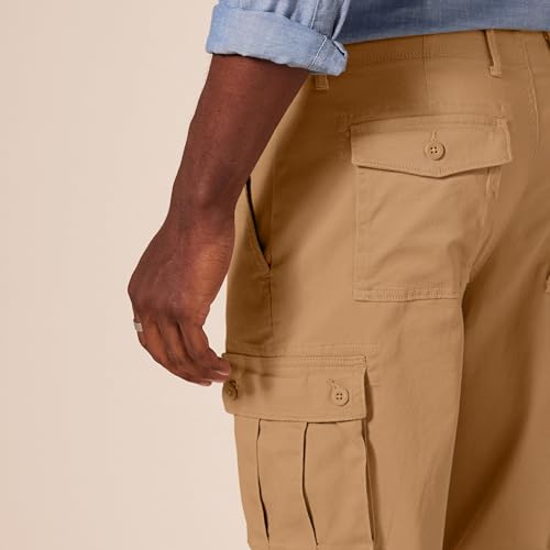 Image of Amazon Essentials Men's Straight-Fit Breathable Stretch Cargo Pants (Available in Big & Tall)
