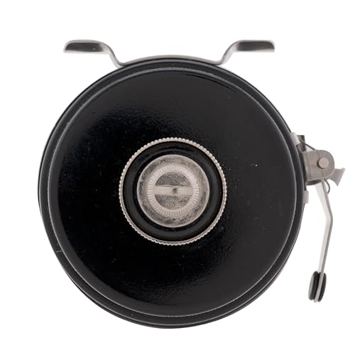 Pflueger Moulinet de pêche Automatique, Taille 44385, poignée Droite, Cadre et Bobine en Alliage d'aluminium résistant à la Corrosion