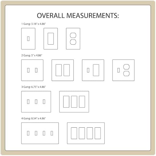 allen + roth Cosgrove 3-Gang Antique Brass Triple Toggle Wall Plate