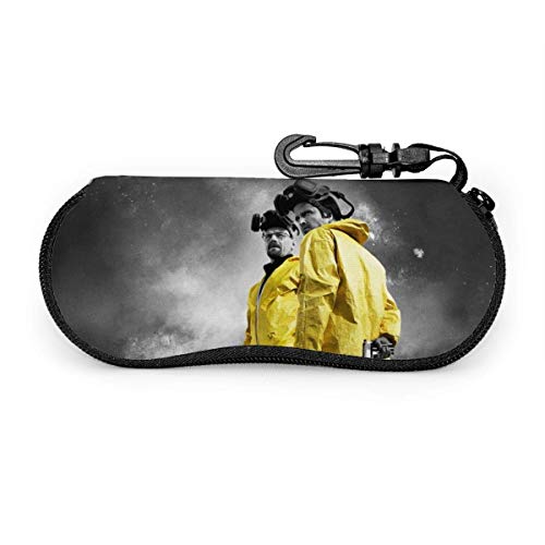 Preisvergleich Produktbild Breaking Bad Eyeglass Case, tragbarer Reise-Reißverschluss Sonnenbrillenetui Brillentasche Guard Set