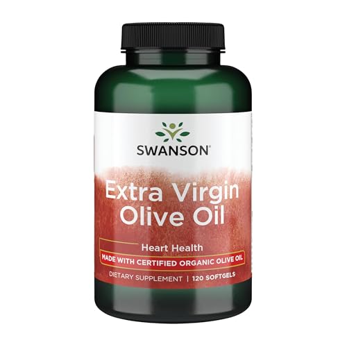 Swanson Extra Virgin Olive Oil Softgels