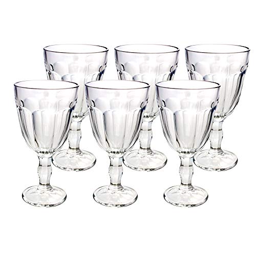 Jogo de 6 Taças Dover em vidro 320ml A17cm