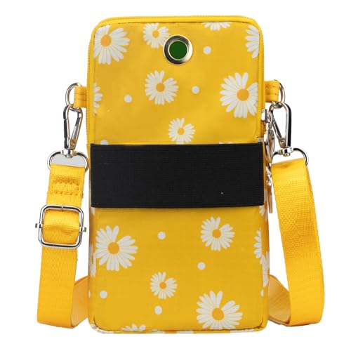 Image of JANKS Small Crossbody Bag for Women - Mini Phone Purses with Crossbody Strap and Wallet - Nylon Arm Bag