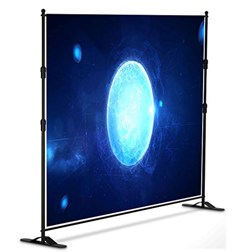 Kit support de fond 10x8 ft réglable avec sac de transport pour studio photo portable