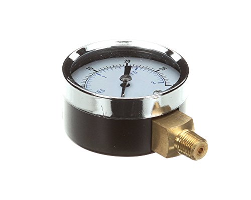 Calibre de bebida Manitowoc 00683123 con rango de 0-30 psi y conexión de 1/8 Npt
