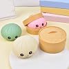 Squishy Dumpling Mystery Squishy Dumplings Box Glitter Squeeze Decompression Dough Dumplings Stress Green Ball