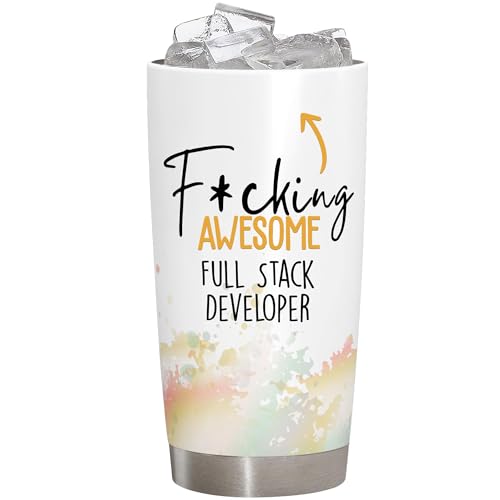 Fking Awesome Full Stack Developer Tumbler gift for Full Stack Developer, Full Stack Developer Appreciation gift, Christmas Gift for Full Stack Developer