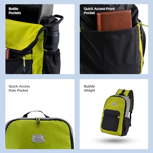 Image of HARISSONS Drifter Foldable Daypack | 18L | Ultra-Lightweight & Packable | PU-Coated Polyester | Travel, Day Trips & Daily Use