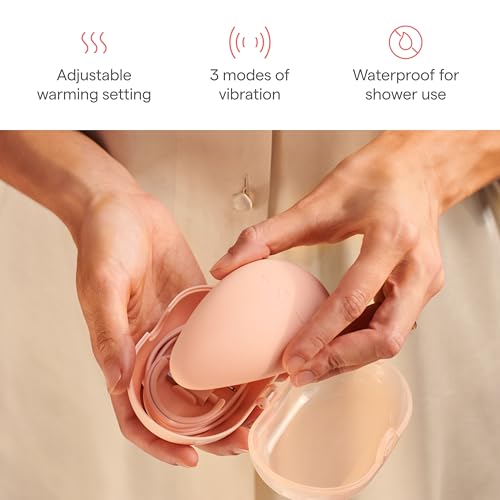 Munchkin Warm Touch Lactation Massager with Heat and Vibration, Light Pink - image 2