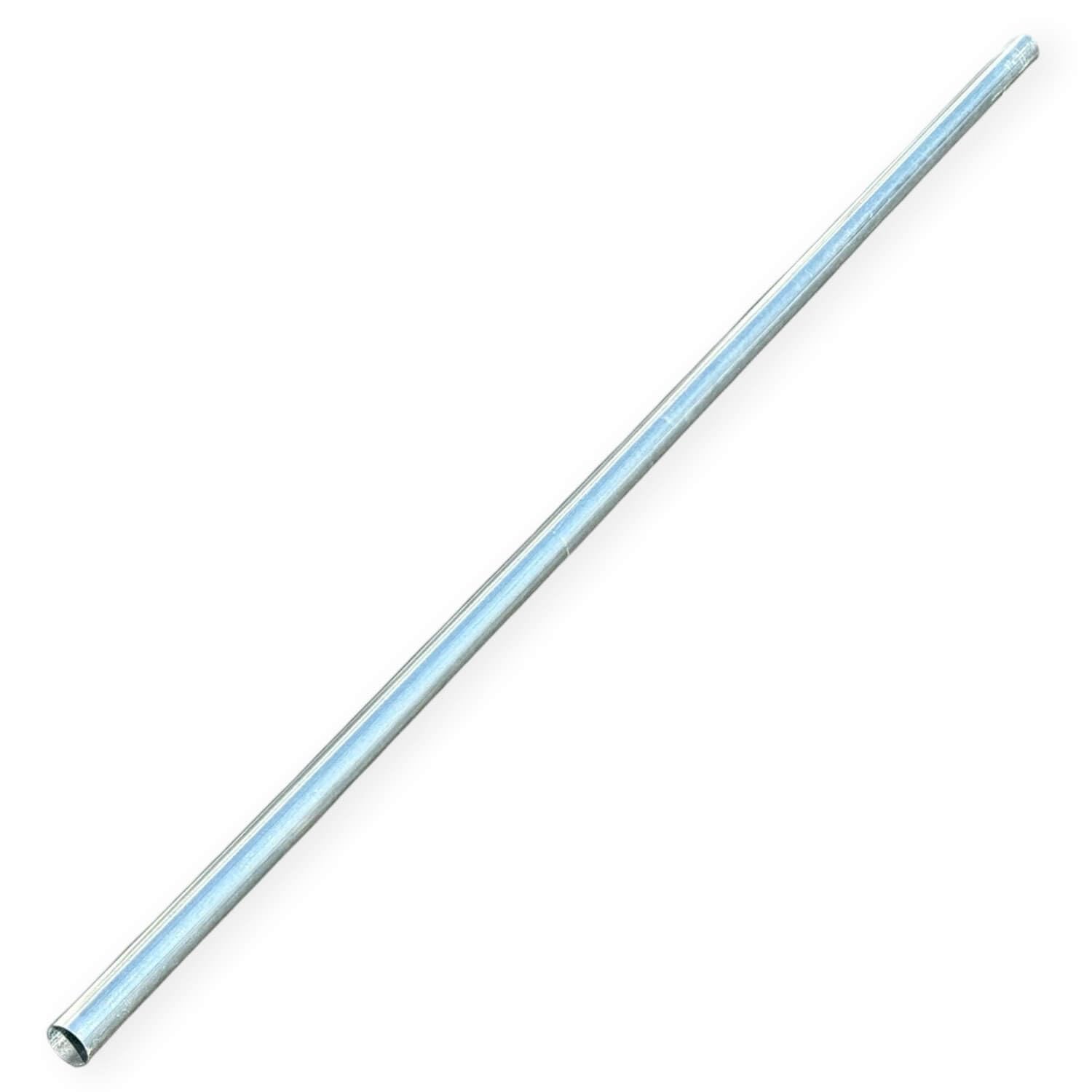 Sandbaggy Galvanized Chain Link Fence Line Post - Rust Resistant Chainlink Fence Pole (2, Silver, 1-5/8" x 6 ft)