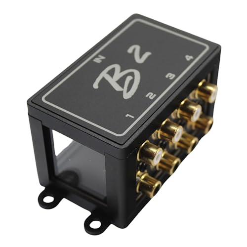 Répartiteur RCA B2 Audio 1 vers 4 paires pour brancher plusieurs amplificateurs de voiture