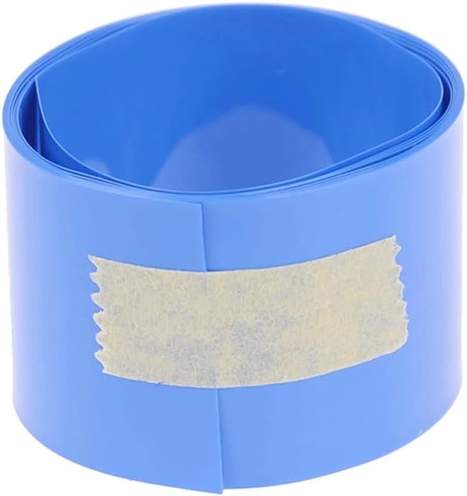 1m PVC Heat Shrinkable Tube, for Daily Repairs Package Shrink Sleeve Insulation Heat Shrink Pipe(30MM)