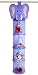 5 Tier Storage Organizer - 12" X 59" - Hang in Your Children's Room or Closet for a Fun Way to Organize Kids Toys or Store Gloves, Shawls, Hats and Mittens. Attaches Easily to Any Rod. (Elephant)