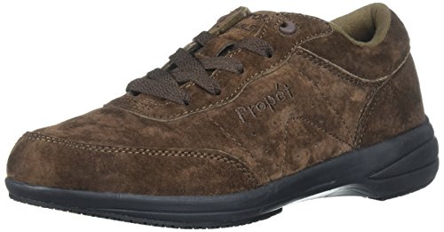 Propet Women's Washable Walker Walking Shoe, SR Brownie, 5.5 W US