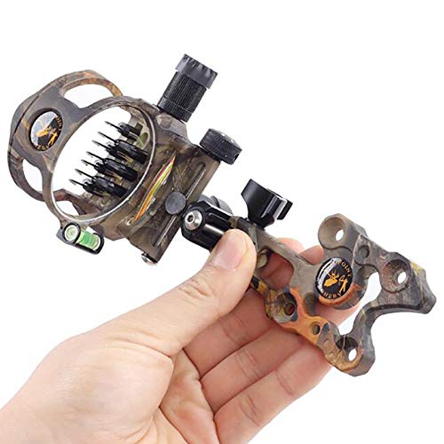 Pointeur De Visée Micro Réglable Pour Arc Composé - Simple Broche - Droitier/Gaucher - Neuf