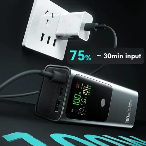 Soporte de batería ABS 100W FROMCEO con tecnología de carga rápida para electrónica 4