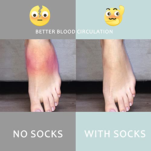 fenglaoda Compression Socks for Women Men 3 Pairs Graduated Compression Support Circulation Socks for Nurses3