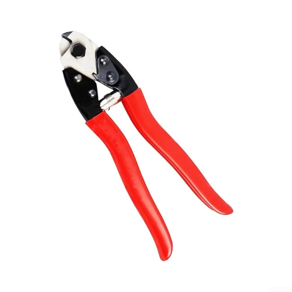 Tijeras para Electricista para acero Cr-V Cortador de Alambre Multifunción Pelacables 5 Tamaños Mango Antideslizante 152mm