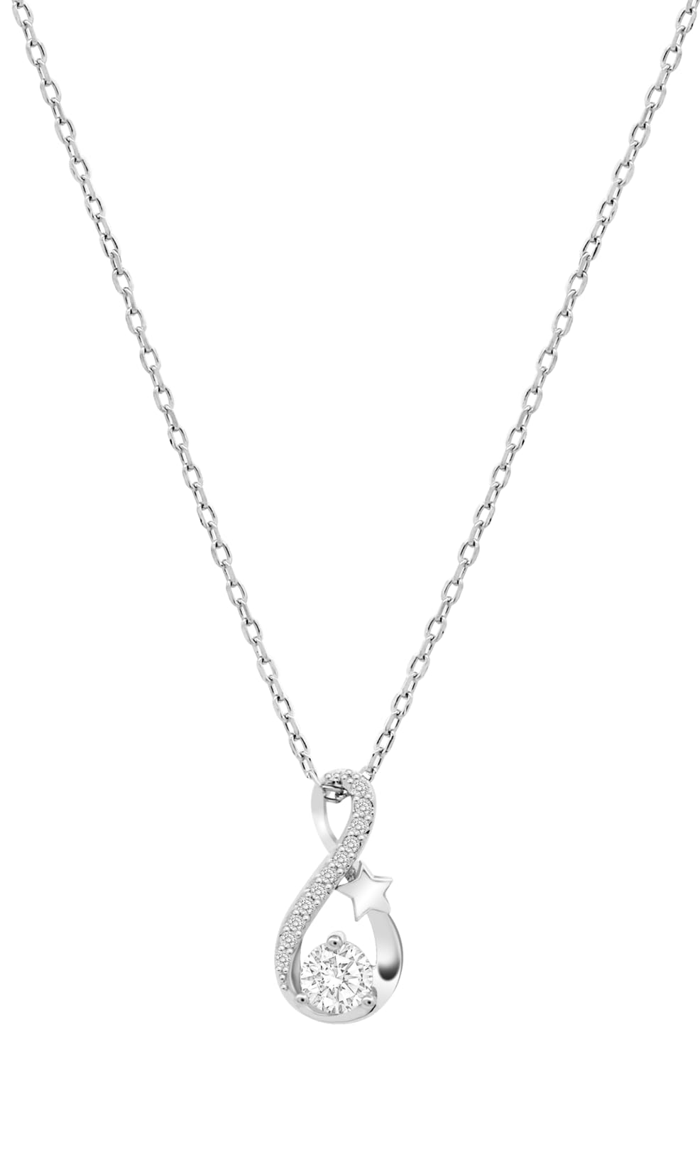 LOTUS SILVER Collar Mujer Plata de Ley 925