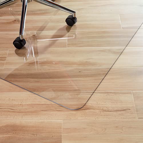 Oculus By Dimex Polycarbonate Office Chair Mat For Carpet And Hard Floors, 36" X 48" X 0.150" Mat, Clear Mat For Office Chair, Protects Floors Under Home Office Computer Desk, Ships Flat #TOP6