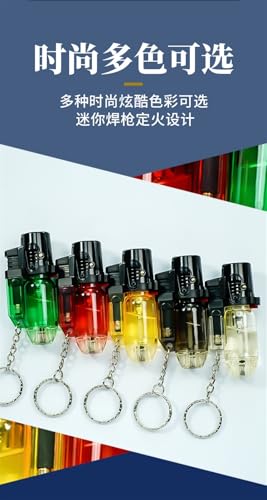 Set de 5 Encendedores a Llama Jet Resistentes al Viento miniatura 5