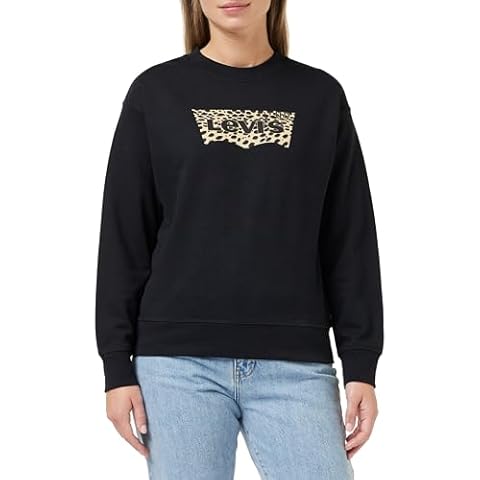 Levi's Women's Batwing Leopard Sweatshirt Cover