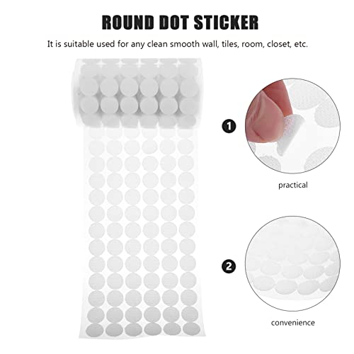Points autocollants ronds blancs de qualité supérieure ruban adhésif scrapbooking - 2