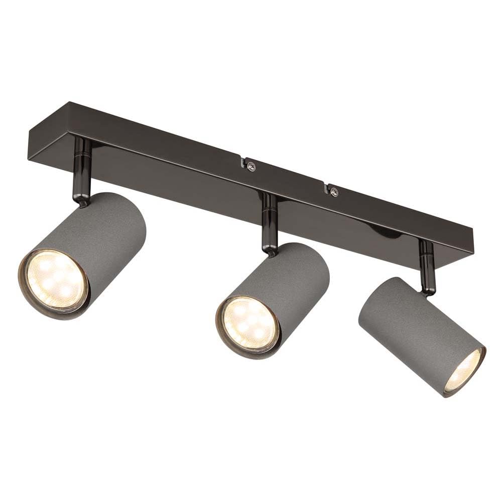 Ceiling Light Spotlight Moveable Living Room Lamp Grey L 41 cm