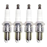 4Pcs Spark Plugs Model:F6RTC Part:7822/BPR6ES W20EXR-U Compatible For Volvo 1367528 1367529