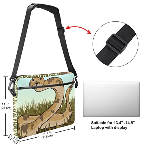 Pochette ordinateur portable 13-14.5" pour le bureau et les cafés - 5