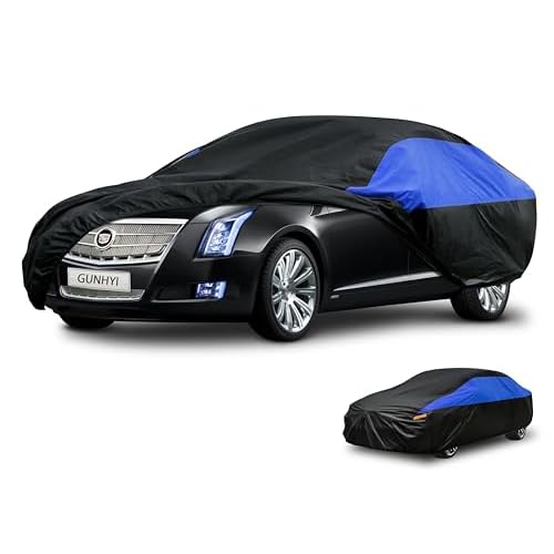 Cadillac Car Cover Custom Fit Cadillac XTS Waterproof All Weather, Lightweight Full Car Cover Outdoor Sun UV Rain Dust Snow Wind Protection. 13 Cadillac XTS 13 Cadillac