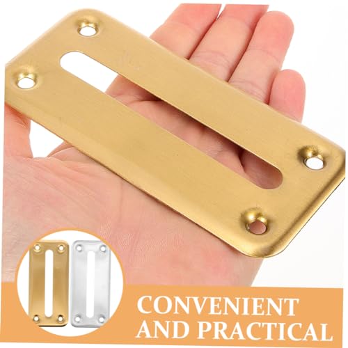 2 piezas accesorio ranura para caja de dinero de acero inoxidable miniatura 4