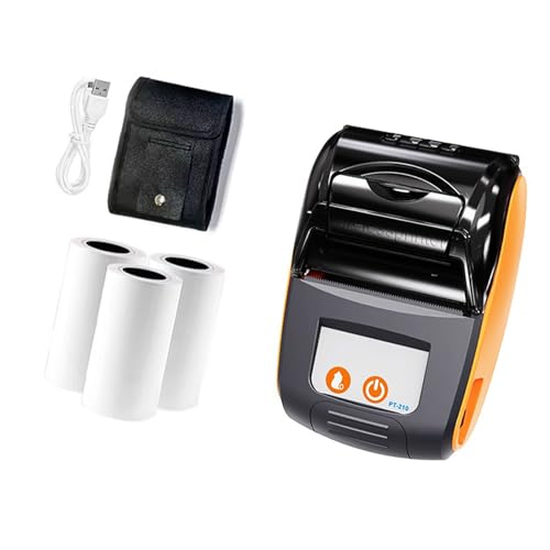 Image of Compactly Thermaled Printer with High Resolution Printing for Offices and Home Use Handheld Label Printer